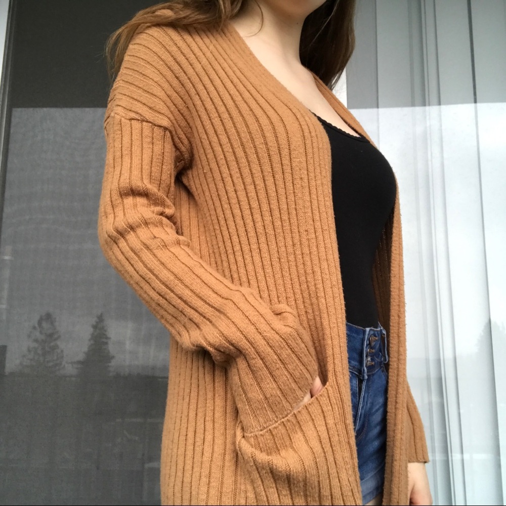 Ribbed cardigan🧡💫